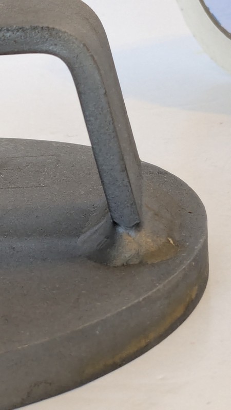 Smash Burgers & Meat Press. ATLAS Heavy Welded Steel. 6" dia. Good for LIFETIME. gallery