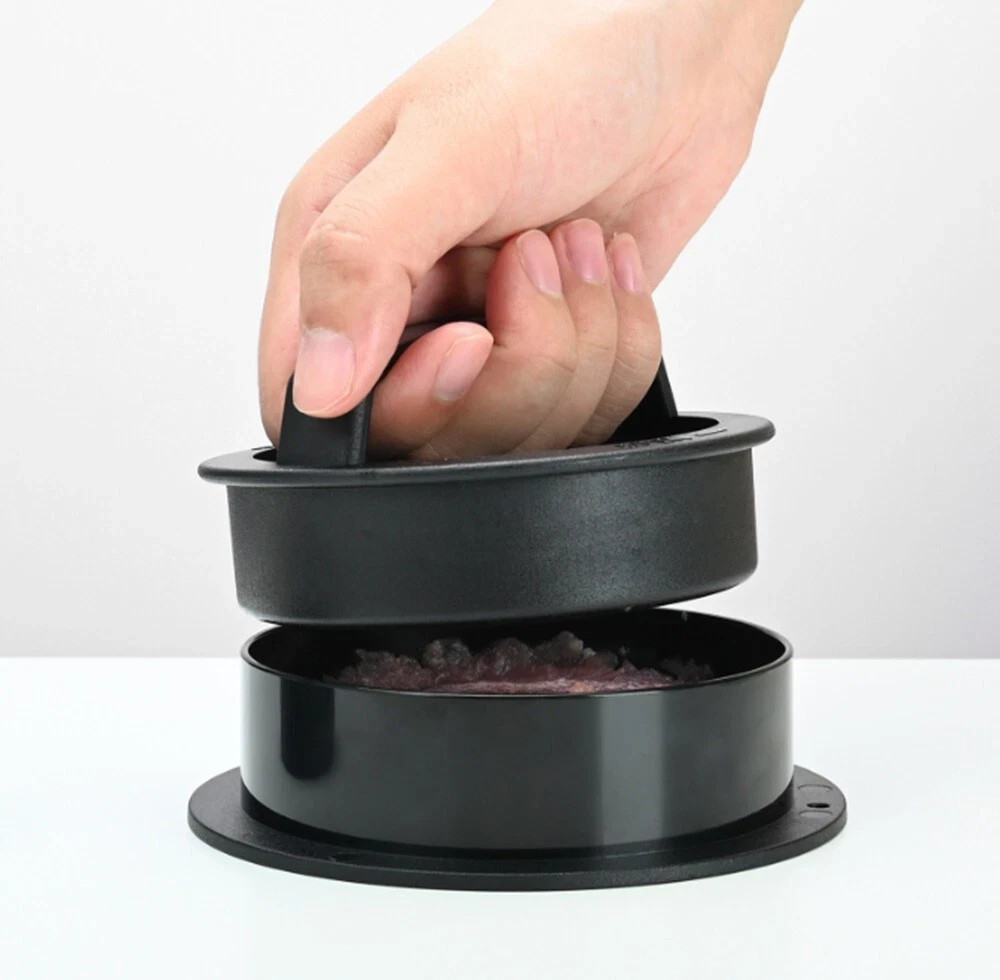 3-in-1 Burger Press Patty Maker Stuffed Hamburger Press Kit w/ 100 Wax Papers gallery
