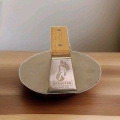 The Sasquash 6″ Smash Burger Press Made In USA Welded Stainless Steel WideHandle