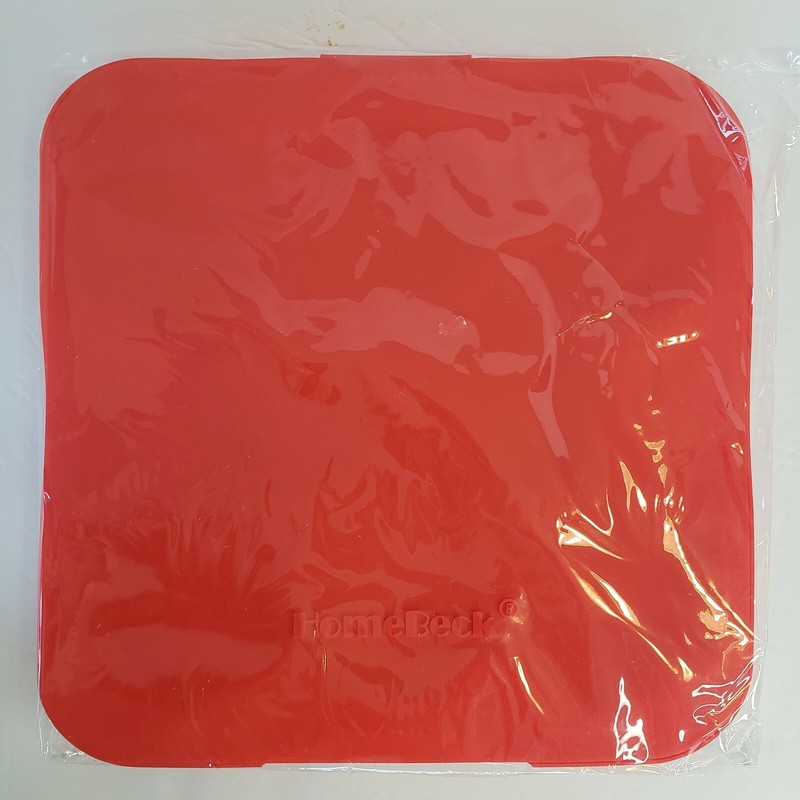 Burger Press HomeBeck 8 Burger Shocker Red Silicone Shape and Freeze gallery
