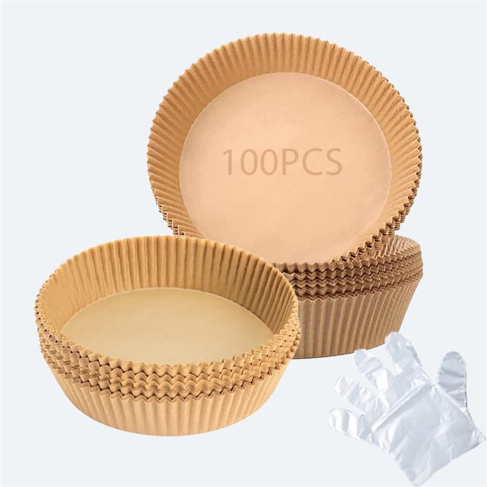 S&S Loyal Air Fryer Disposable Paper Liner, 100PCS Non-stick Air... gallery