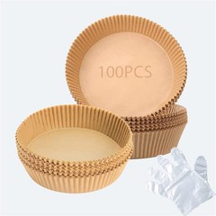 S&S Loyal Air Fryer Disposable Paper Liner, 100PCS Non-stick Air…