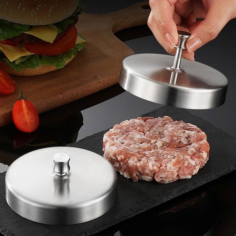 Stuffed Burger Press Grill Press Steak Weight Adjustable Smashed Burger Press gallery