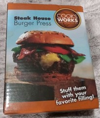 Cook’s Works Steakhouse Burger Press New Stuff Them With Your Favorite Fillings