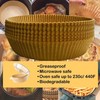 Disposable Paper Liner for Air Fryer 100pcs 6.5'', Non-stick 100, Brown gallery