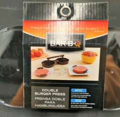 Mr. Bar-B-Q Double Burger Press