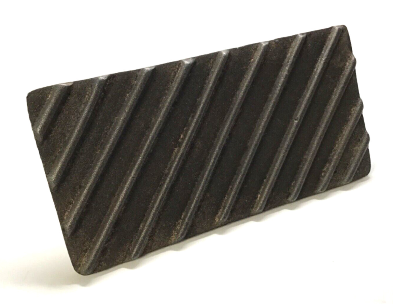 SUR LA TABLE - RECTANGULAR CAST IRON GRILL PRESS W/ROSEWOOD HANDLE gallery