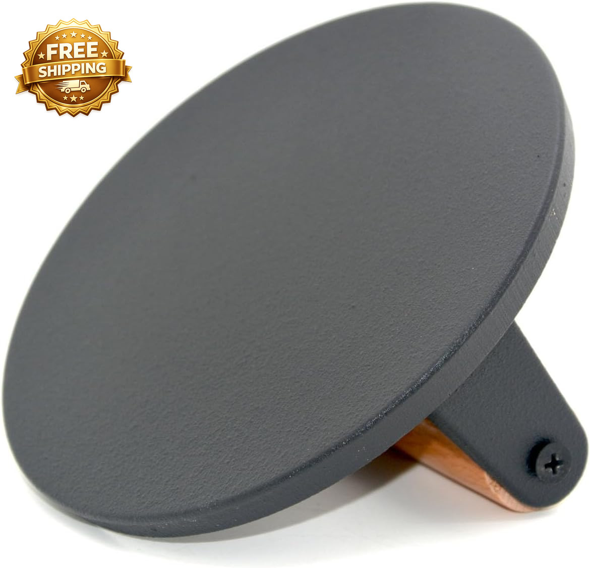 Kitchen Tools Heavy Duty Cast Iron Smash Burger Press round Barbecue Meat Flat P gallery