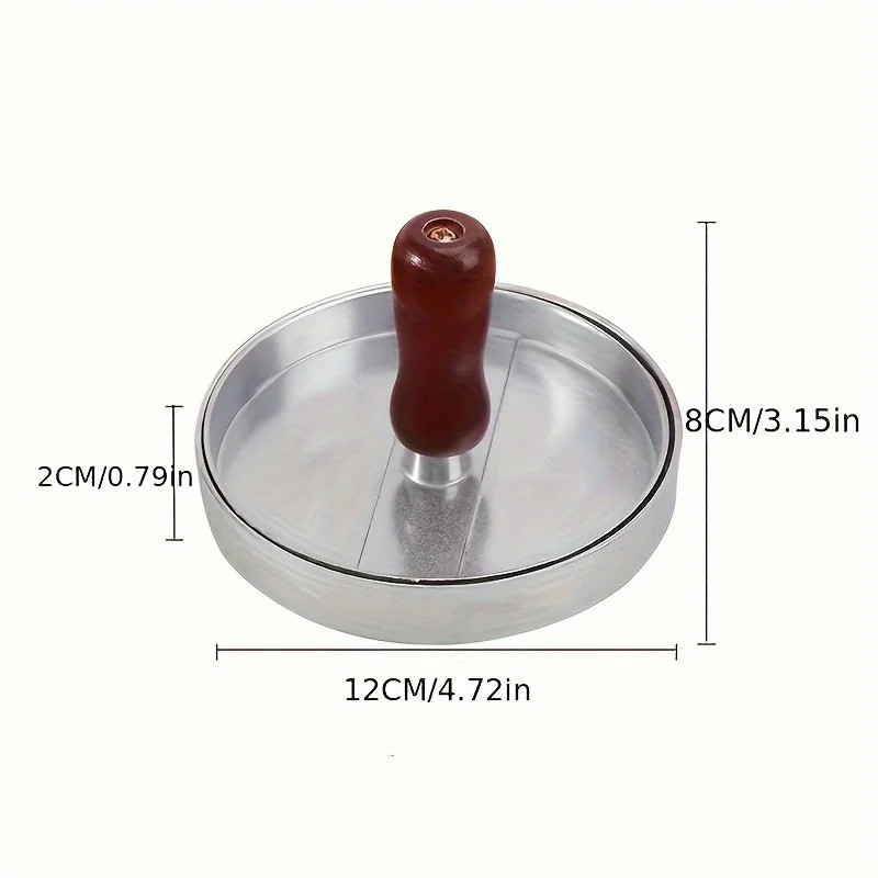 Burger Press Patty Maker Non Stick Metal Hamburger Mold gallery
