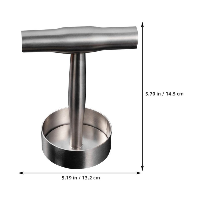 Kitchen Tool Hamburger Multi-function Meat Press Stainless Steel Patty Mold gallery