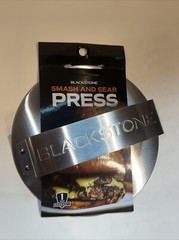 Blackstone 5349 Smash and Sear Press Burger Tool Stainless Steel Grill Gift