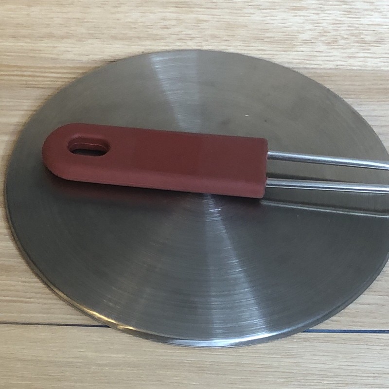 Paula Deen Bacon Press Round 7.5 Inch Diameter, Red Handle gallery