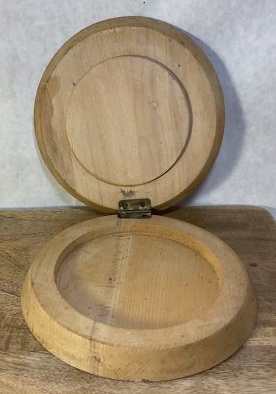 Antique Wooden Hamburger Press- Hinged— Farmhouse Decor Wall Decor gallery