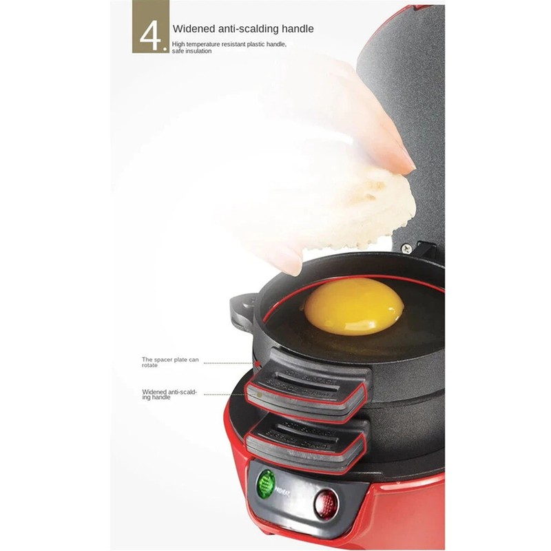 Burger Maker Hamburger Press Patty Maker Non-Stick Multifunction Breakfast gallery