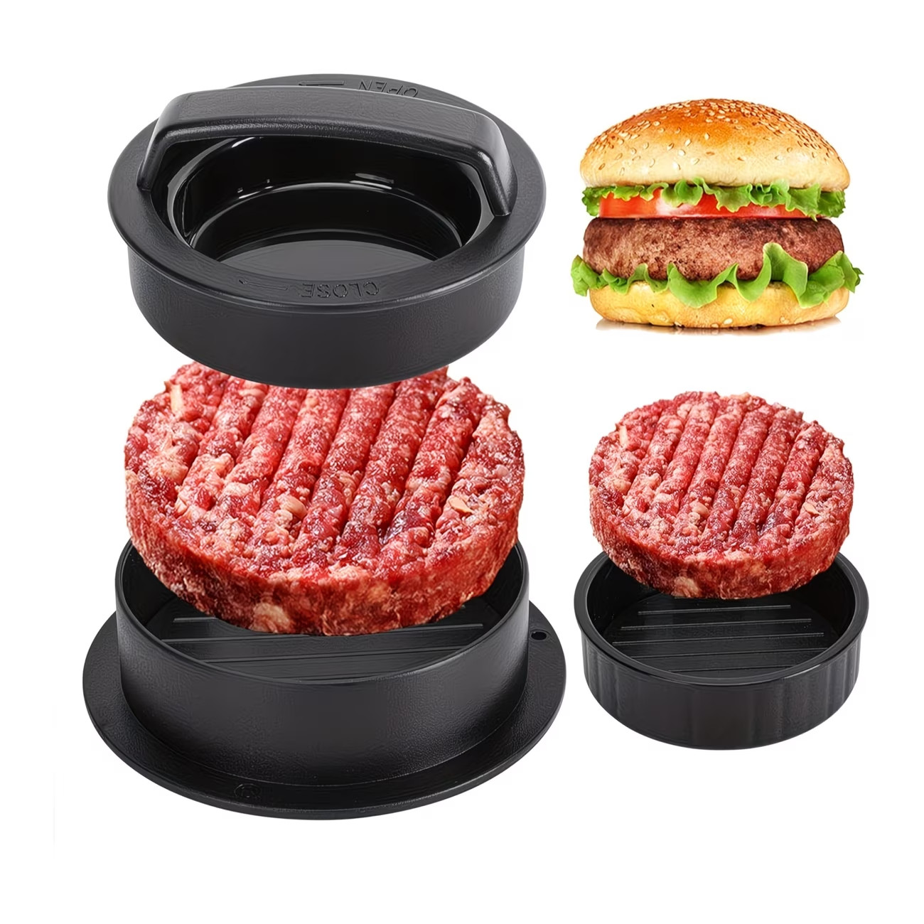 Stuffed Burger Press Kit gallery