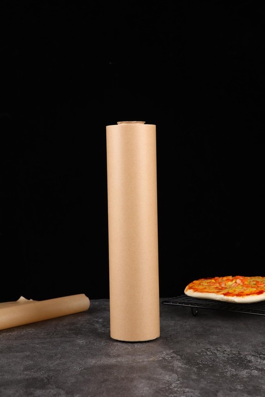 Unbleached 12in x 262ft Parchment Paper Roll with x 262ft, Brown gallery