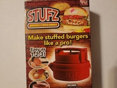 Stufz Stuffed Burger Press – Hamburger Patty Maker – As Seen On TV