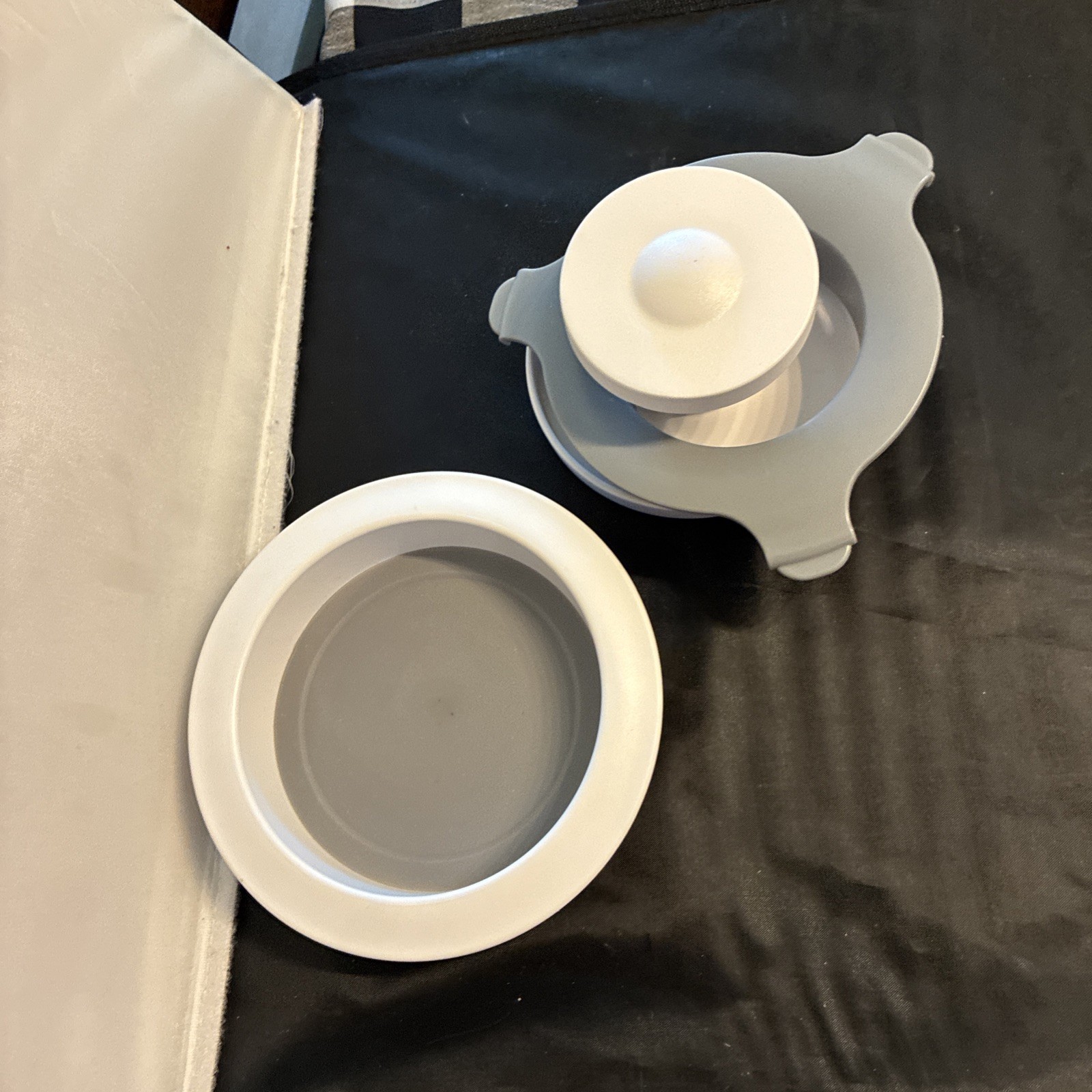 PAMPERED CHEF Burger & Slider Press Hamburger 3 Piece Set #1174 gallery