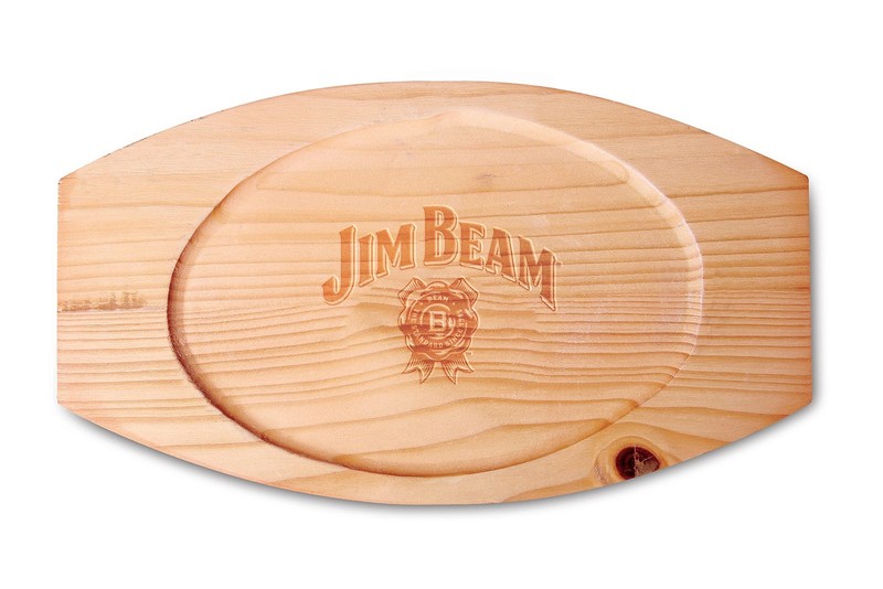 Jim Beam JB0159, Heavy Duty Construction, Pre Seasoned Cast Iron Skillet with... gallery