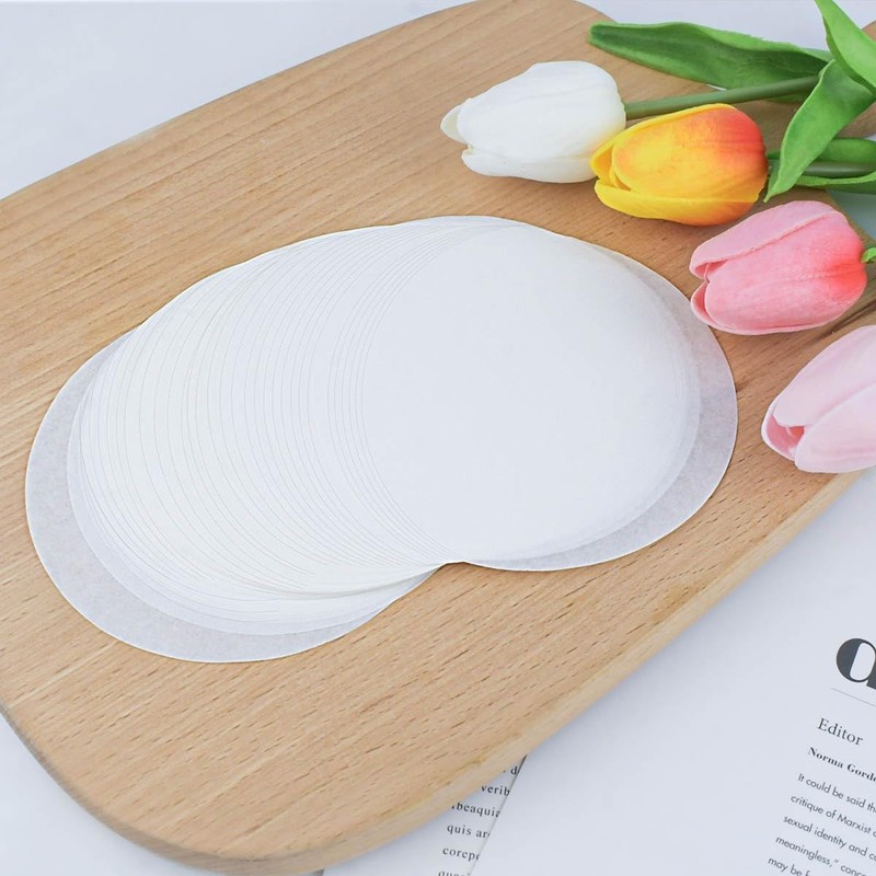 100 Pcs Burger Patty Paper Hamburger Parchment Papers 4 Inch Non-Stick Round ... gallery