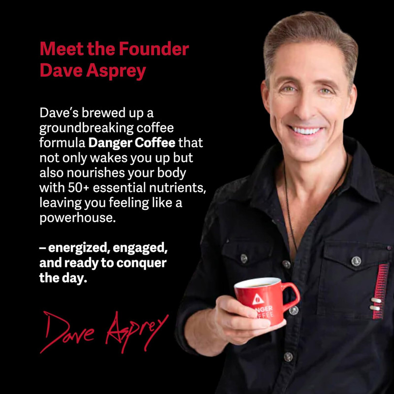 Danger Coffee by Dave Asprey Remineralized Mold Free & Lab Tested 10.9 Ounce gallery