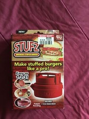 Stufz Burger Maker NIB As Seen On TV