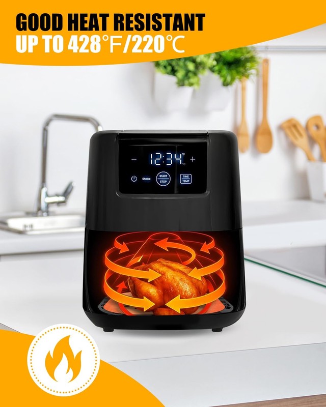 230PCs Air Fryer Liners For Chefman 2QT Mini Airfryer, Parchment Paper gallery