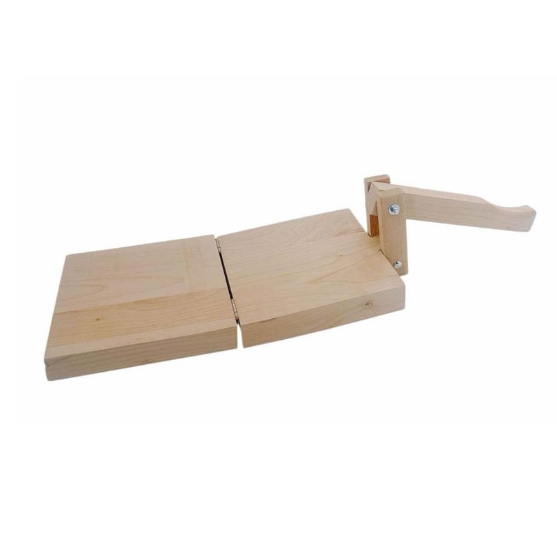 Square Wooden 10" Tortilla Press, Corn & Flour Dough Maker for Homemade Tacos gallery