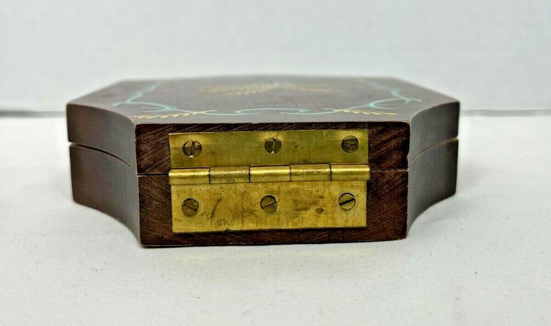 Vintage Wooden Hamburger Press MCM Wheat & Scrolls Japan Woodpecker Ware gallery