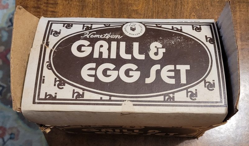 Vintage Home Town Grill Press - Pig & Flowers Design - NICE gallery