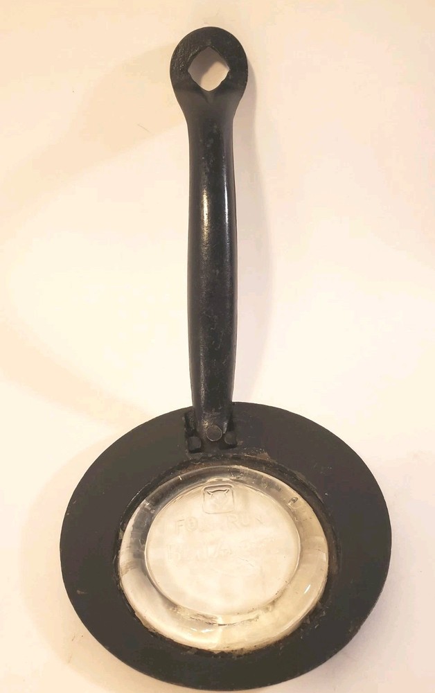 Vintage Cast Iron & Glass Fox Run Boil Alert With Handle Kitchen Gadget