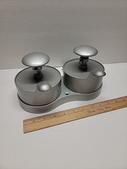 Double Aluminum HD Burger Press, Makes 4 1/2″ Diameter Patties for Hamburgers