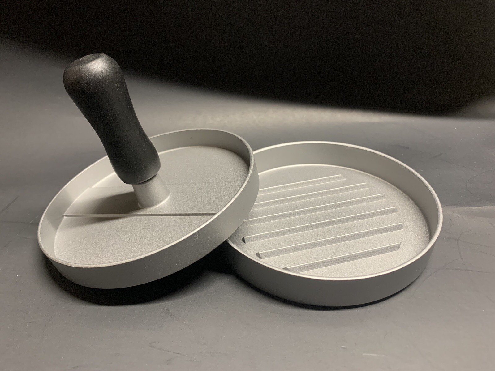 Hamburger Patty Maker Grill Press Large Round Burger Metal Mould Cooking Tools gallery