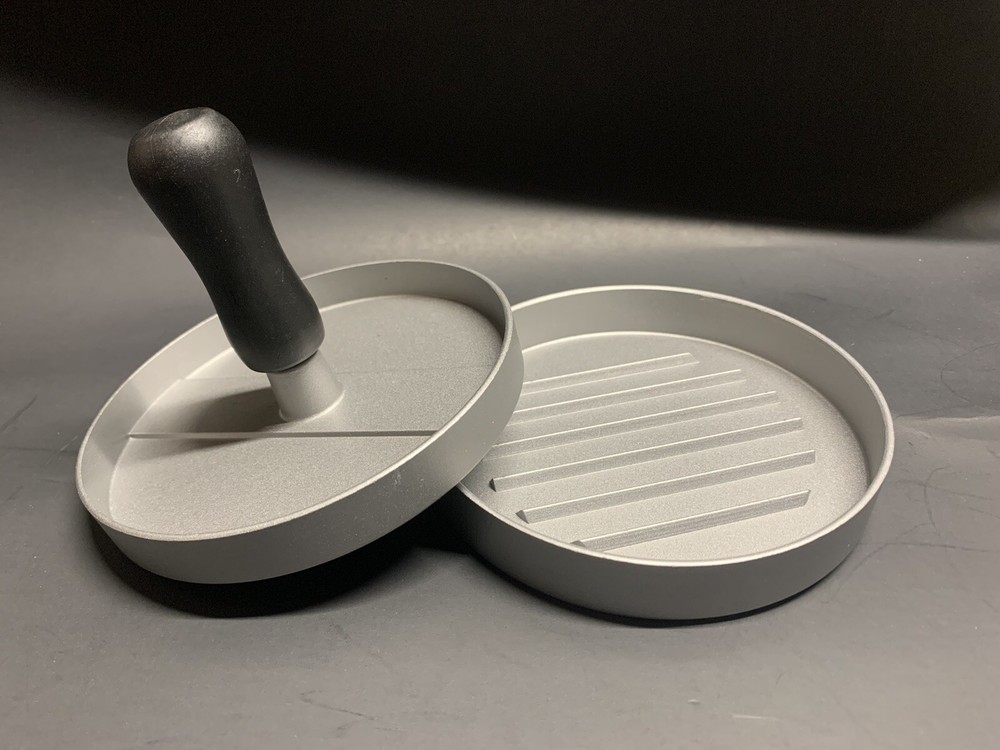 Hamburger Patty Maker Grill Press Large Round Burger Metal Mould Cooking Tools
