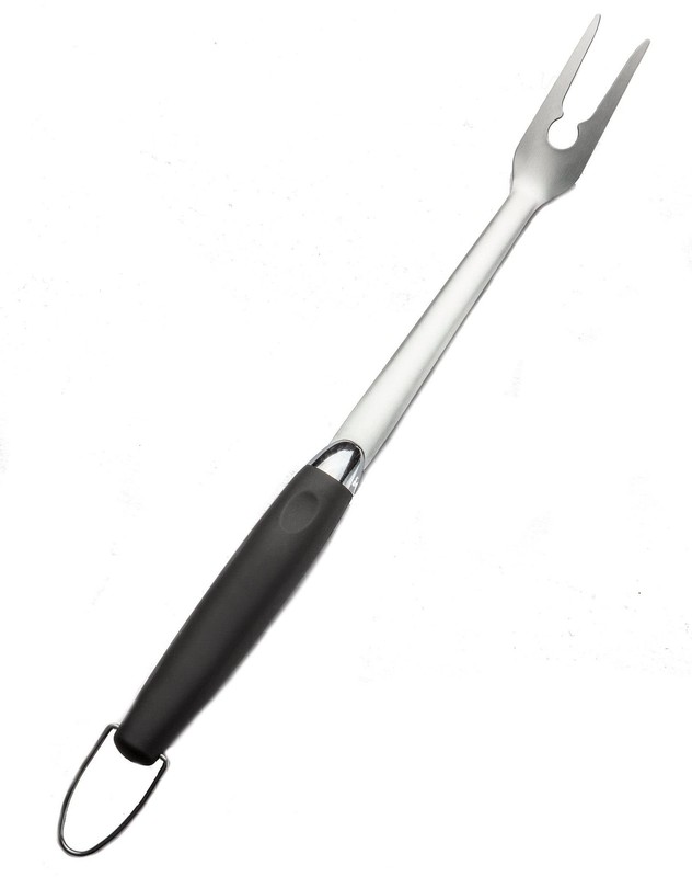 3 Piece Stainless Steel BBQ Grill Tool Set w/Tongs, Spatula & Fork - Accessor... gallery