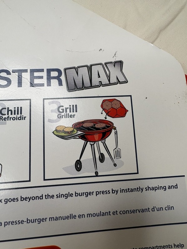 Shape + Store Burger Master Max Four Burger Press and Freezer Container in One gallery