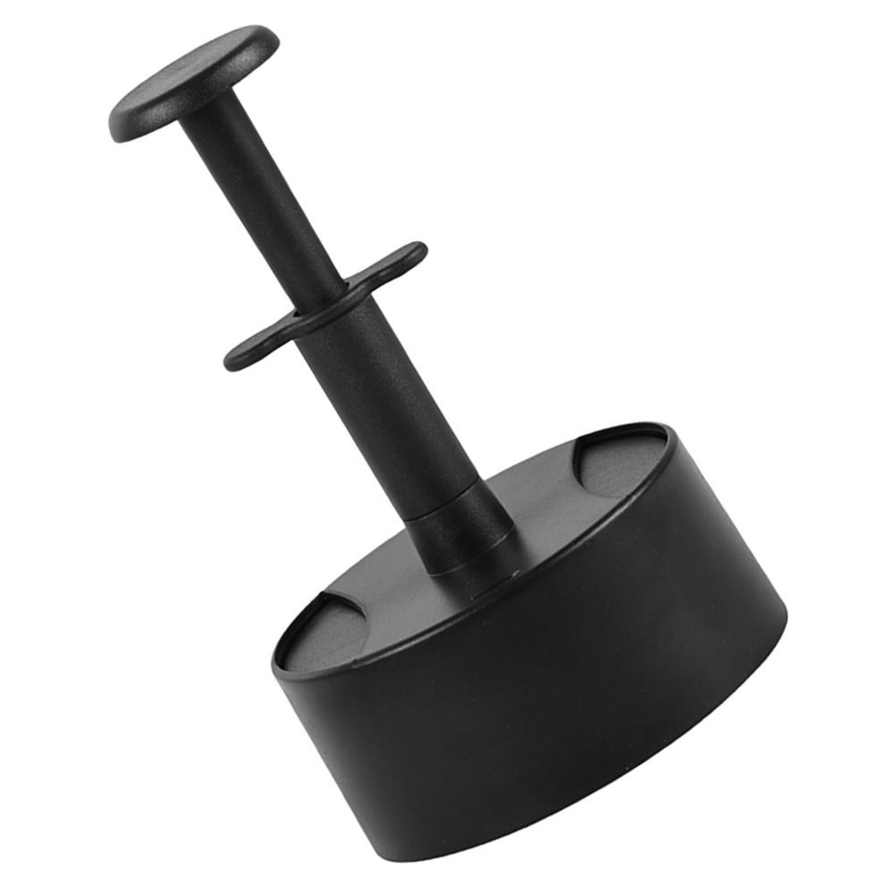 Black Plastic Hamburger Maker Mold Nonstick Manual Meat Press for Home Cooking