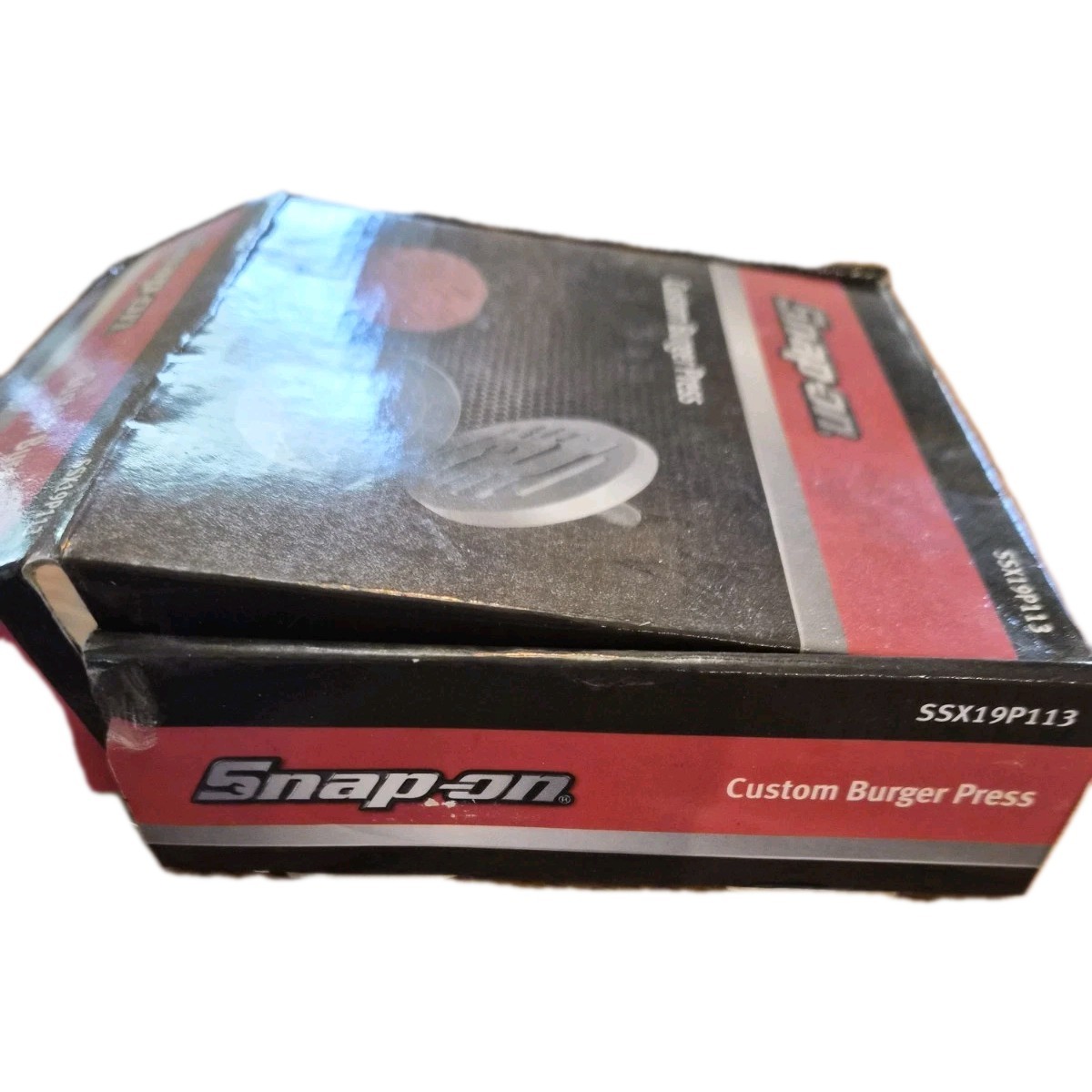 Snap-on Custom Burger Press Grilling Cooking Collectible SSX19P113 - New in Box gallery