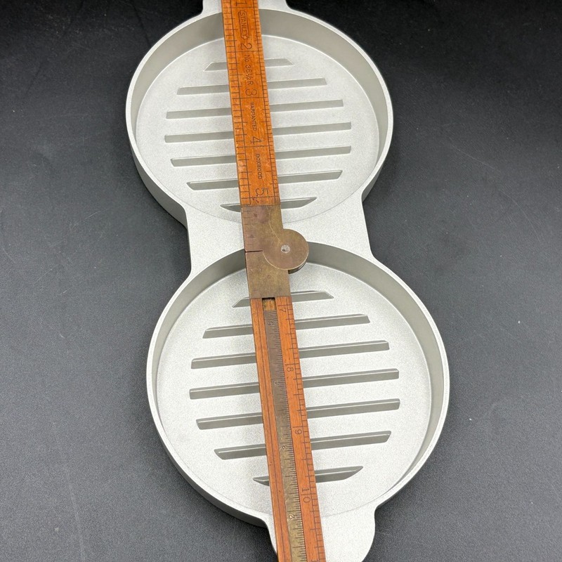 Williams Sonoma Double Burger Press Nonstick Aluminum Plates Grilling Gift gallery