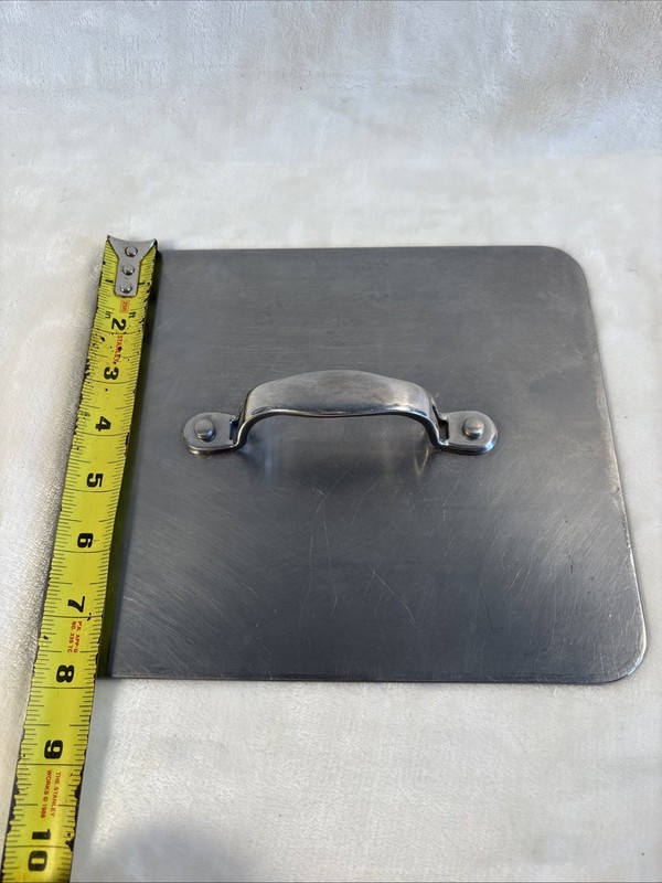 Large professional Heavy Duty Stainless Steel Meat Press - 3.2 lbs - 9” x 8” gallery