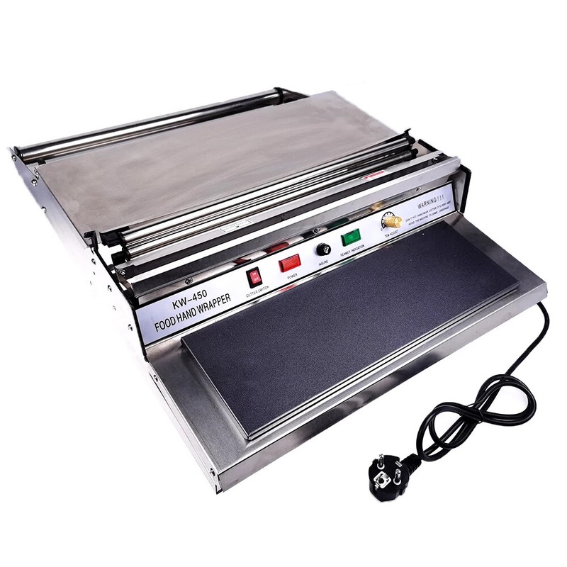 Cling Film Packaging Machine Stainless Steel Sealing Machine Laminating Machine gallery