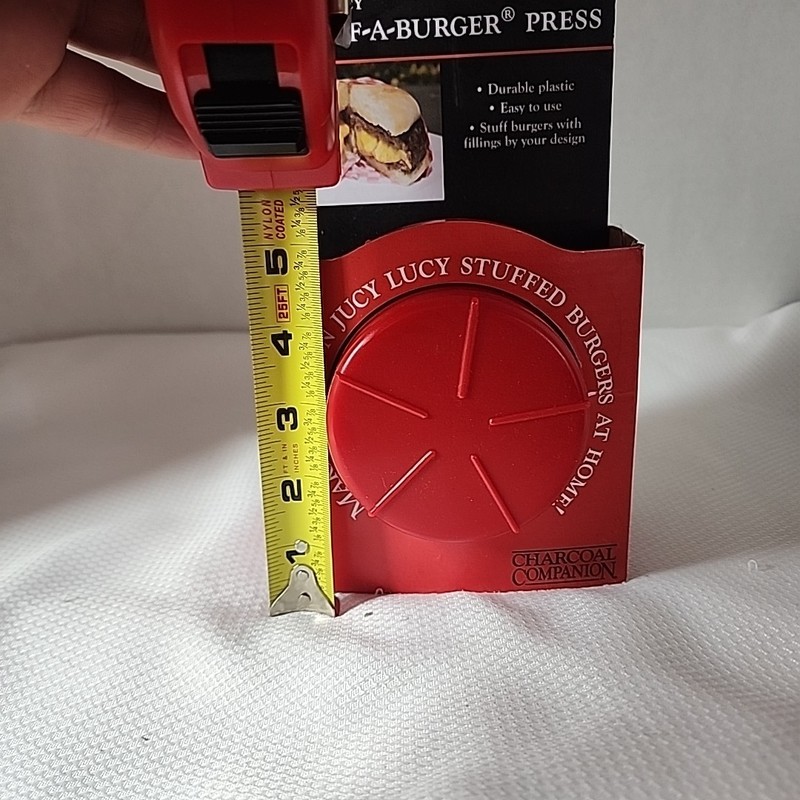 Stuff-A-Burger Press Jucy Lucy Charcoal Companion NEW! Barbecue BBQ Grill gallery