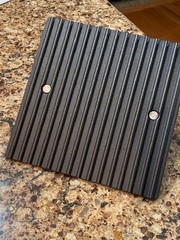 Pampered Chef Cast Iron Grill Press #2875 8.5” Smashburger / Panini Sandwich