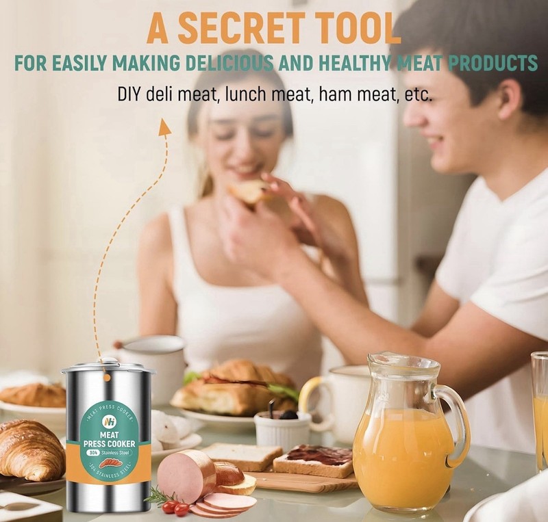 Ham Maker Meat Press Tool for Making Ham Meat Deli Lunch Maker Homemade Lunch gallery