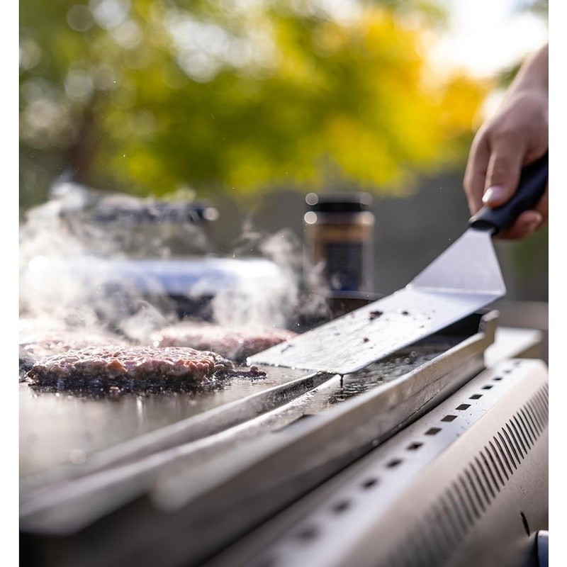 Smashed Burger Kit W/ Spatula Burger Press Melting Dome Grilling Accessories New gallery