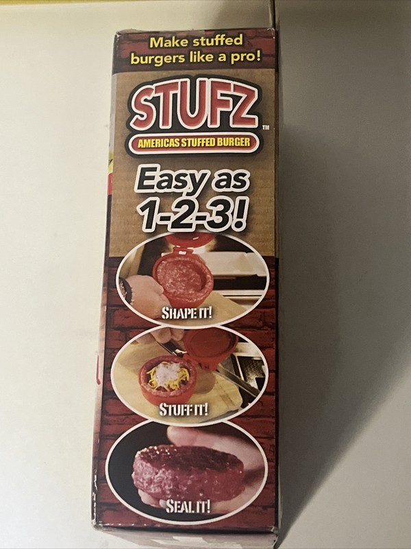 Stufz Stuffed Burger Press - Hamburger Patty Maker - As Seen On TV gallery