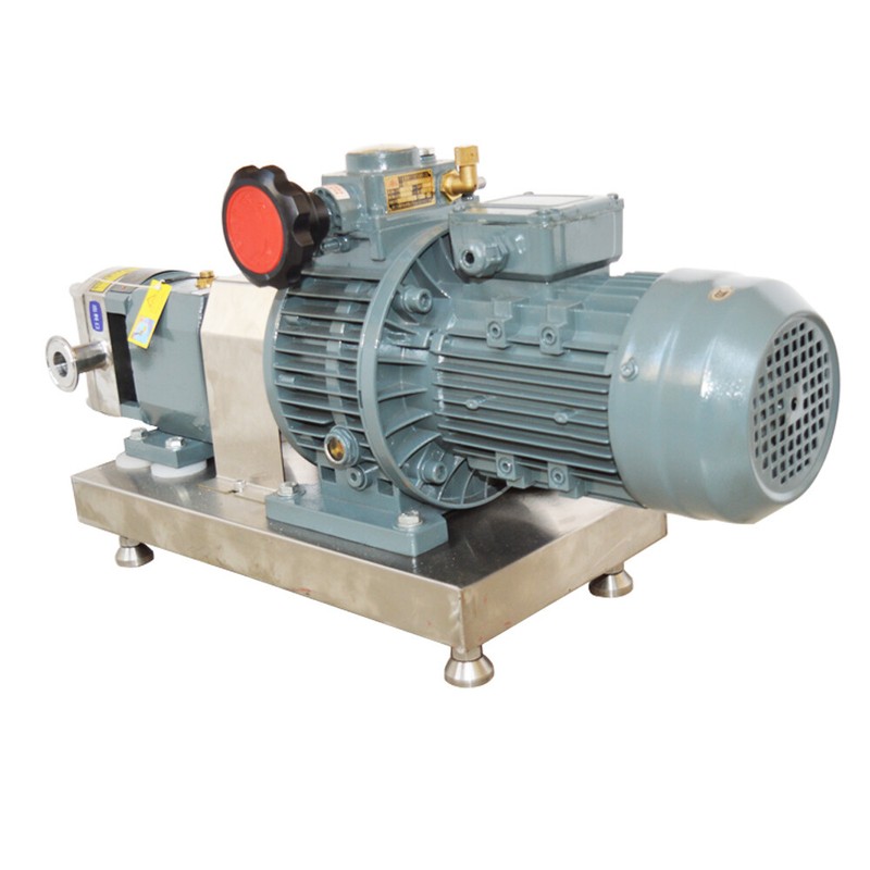 Hygienic Grade Cam Rotor Pump High Viscosity Transport 220V three-phase gallery