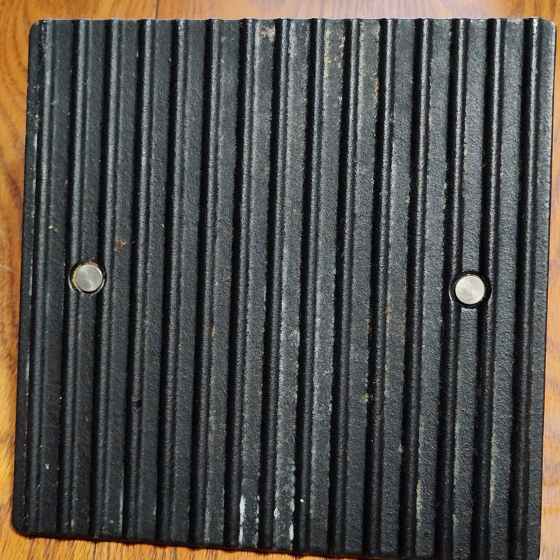 PAMPERED CHEF - PANINI Heavy SQUARE GRILL Press BURGER Bacon 8.5" gallery