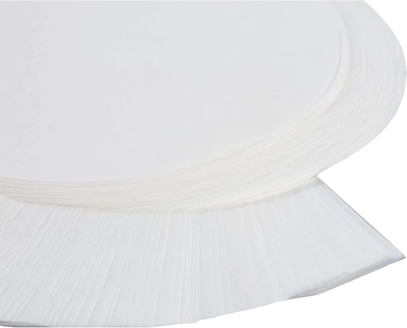 Juvale Parchment Paper Rounds - 9-Inch, White, 100-Count - 9 Inch, White gallery