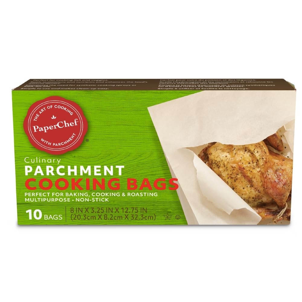 PaperChef – Parchment Bags – Multipurpose, Non-Stick – Pack of 1, No Color